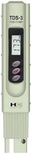 HM Digital TDS-3 Handheld TDS Meter With Carrying Case, 0 - 9990 ppm TDS Measurement Range, 1 ppm Resolution, +/- 2% Readout Accuracy