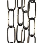 Lighting Pendant, Mirror or Picture Suspension Chain in Various Finishes and Pack Size (Antique Brass, 3 Pack)