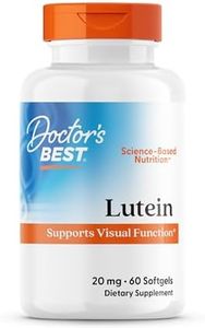 Doctor's Best Lutein with FloraGLO, Gluten Free, Vision Support, 60 Softgels