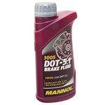 MANNOL 3005 DOT - 5.1 BRAKE FLUID FMVSS 116 DOT-5.1 BOILING POINT 260°C MIN 455 g