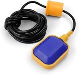 Rectangular Float Switch, DEANKEJI 5M 250V 10A Water Level Sensor, Automatic Liquid Level Indicator, Good Insulation for Pool, Water Tank, Sump Pump