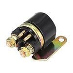 Motoforti Starter Solenoid Relay Replacement for Motorcycle Black