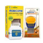 "LiceGuard ® RobiComb ® Electric Head Lice disabler and Removal Nit Comb/Zap and Remove Lice and Eggs"