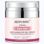 Eye Gel, Best Eye Cream for Appearance of Dark Circles, Puffiness, Wrinkles and Bags. Super Eye Cream Moisturizer Serum