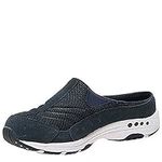 Easy Spirit Women's Traveltime Mule, Navy White, 6 UK