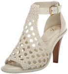 Vince Camuto Women's Frasper Heeled Sandal, Creamy White, 5.5 UK