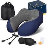 MLVOC Travel Pillow 100% Pure Memor