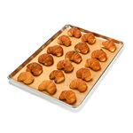 Zenlogy 18x26 (1000 Sheets) Large Unbleached Parchment Paper Liners for High Heat Baking - Exact Fit for Your Commercial Full Size Sheet Pans