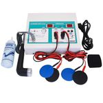 PHYSIOGEARS US Tens Combo Machine for Physiotherapy 2 In 1 Combo Pain Relief Device Ultrasonic with 2 Channel Tens Physiotherapy Equipment with 1 Year Warranty