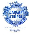 VIOLONCELLO STRIPES - Jargar (Blue) (Chrome) 4a Medium Cello 4/4