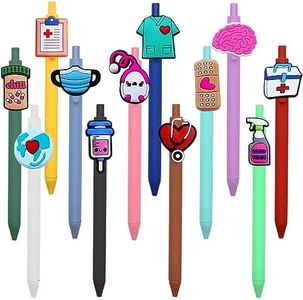 Raykeeplus 12Pcs Nurse Pens Cute Nursing Student Essentials Pens for Nurses Medical Assistants Students Workers Office Appreciation Gifts