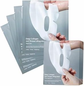 Collagen Face Mask - Deep Collagen Anti Wrinkle Lifting Mask Collagen Overnight Face Mask for Firming, Pore Minimizing, Hydrating Moisturizing, Reduce Wrinkle 4-Pack