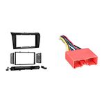 Metra 95-7504 Double Din Dash Kit + 70-7903 Radio Wiring Harness for Mazda