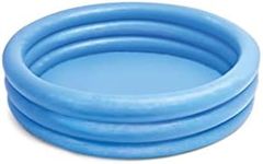 Intex 59416NP Crystal Blue Three Ring Inflatable Paddling Pool 1.14m x 25cm