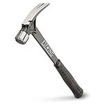 Estwing Ultra Series Hammer - 19 oz Rip Claw Framer with Milled Face & Shock Reduction Grip - EB-19SM