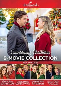 Hallmark Countdown to Christmas 9-Movie Collection featuring: Check Inn to Christmas, Christmas Comes Twice, Christmas Land, 12 Gifts and more