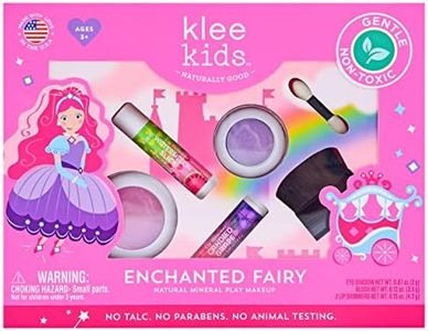 Klee Naturals Luna Star Naturals Klee Kids 4 PC Makeup Up Kits with Compacts (Enchanted Fairy)