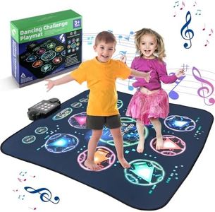 Zitranse LED Dance Mat, Multi-Functional Dance Floor for Kids & Adults, Large