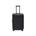 Bric's Porsche 27, 30, and 32 inch Expandable Spinner Luggage - Expandable Depth of 1.5" - Hardside Travel Suitcase - Roadster Collection, Black Matte, 27 inch Expandable