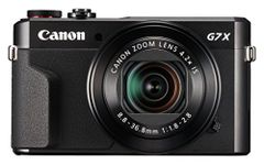 Canon Powershot G7 X Mark II Digital Camera Camera - Vlogging Camera with Full HD 60p movies, flip-up screen with superfast autofocus, 5-axis stabilisation, 20.1 Megapixels