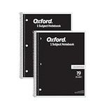 Oxford Spiral Notebook 2 Pack, 1 Su