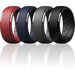 ThunderFit Silicone Ring Men, Breat