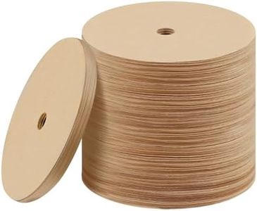 XKDOUS 288 Count Percolator Coffee Filters, 3.75in Disposable Natural Unbleached Filters for Coffee, Disc Coffee Filters for Percolators Camping Coffee Pot