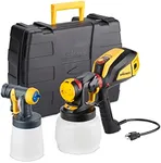 Wagner Spraytech 02419307 FLEXiO 595 Handheld HVLP Paint Sprayer, Sprays Most Unthinned Latex, Includes Two Nozzles - iSpray & Detail Finish Nozzle, Complete Adjustability, Lightweight Design