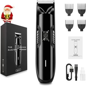 Hair Clippers for Men, Cordless Clippers for Hair Cutting with Type-C Fast Charging, Clippers and Trimmers Set for Hair Cutting, Beard Trimmer, Rechargeable Electric Shaver, Gifts for Men