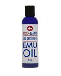 PRO EMU OIL (4 oz) Pure All Natural Emu Oil - AEA Certified - Made In USA - Best All Natural Oil for Face, Skin, Hair and Nails. Excellent for Dry Skin, Burns, Sunburns, Scars, Muscles and Joints