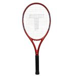 TANSO TSUYO 44 Full Graphite High Performance Ultra Light Carbon Fibre Strung Tennis Racquet with Free Full Tennis Racket Cover (260 Grams, Oval Head Shape, 100 sq inch, full size) (Wine Red)