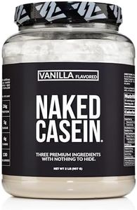 NAKED Casein - 2Lb Micellar Vanilla Casein Protein - Bulk, GMO-Free, Gluten Free, Soy Free, Preservative Free - Stimulate Muscle Growth - Enhance Recovery - 15 Servings
