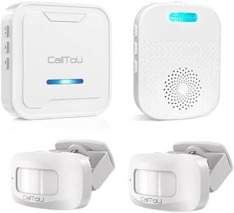 CallToU Bed Alarm for Elderly Adults Sensor Alarm and Fall Prevention for Elderly/Dementia and More,Portable Caregiver Pager Motion Sensor with 5 Volume Level