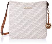 MICHAEL MICHAEL KORS Jet Set Travel Large Logo Messenger, Vanilla