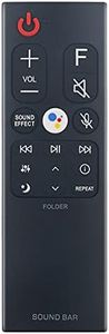 AKB75595321 Replace Remote Control fit for LG Sound Bar Speaker System SL9YG SPL8-W SL10YG SL9Y SL10RG SL10Y LAS5551H SK9 LASC55 SK8YG SL8YG SPL8W