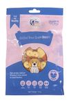 PAW FEASTS Delicious Dog Food Sticks for High Protein and Calcum Vitamins and Iron Zip Lock Pack for Treat Snacks for All Breed Dogs_(Bone Shape Biscuit)_(80 GM)