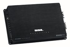 SSL EV2.2000 EVOLUTION 2000-watts Full Range Class A/B 2 Channel 2-8 Ohm Stable Amplifier with Remote Subwoofer Level Control