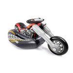 Intex 57534EP Cruiser Motorcycle Inflatable Ride-On Pool Float Toy with Handles for Kids Ages 3+