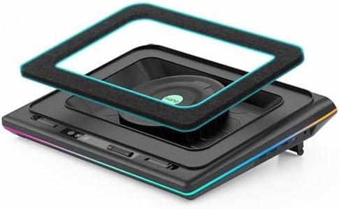 llano Memory Foam Seal for V12 & V13 Laptop Cooling Pad, High Elasticity and Flexibility, Durable and Lightweight, Black, not for V10