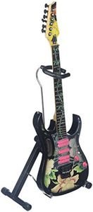 Steve Vai Signature Ibanez Jem Lotus Mini Guitar Replica Collectible