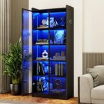 Dystler Bookcase with 2 Doors & Adj