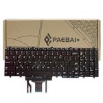 PAEBAI+ Replacement Laptop Keyboard Backlight for Dell Latitude E5550 E5570 5580 5590 5591, Precision 3510 3520 7510 7520 7710 7720 Series Laptop with Pointer US Layout