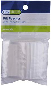 Ezy Dose Disposable Pill Pouches (50 Count) │ Pill and Vitamin Storage