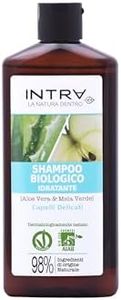 INTRÀ Aloe Vera & Shampoo Capelli Biologico Idratante - 250 Ml, Neutro, Mela Verde