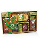 Cottage Delight - Cheese Hamper, Cheeseboard Chutney 330g, Cheese Maker's Pickle 115g, Caramelised Onion Chutney 105g, English Country Cider Chutney 325g with Scottish Oatcakes, Cheese Gift Set