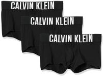 Calvin Klein Men's Intense Power Low Rise Trunk (3 Pack), 3 Black, Large