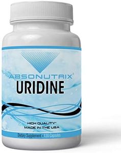 Absonutrix Uridine Monophosphate (Choline Enhancer) 500mg per Capsule - 120 Vegetable Capsules Memory Made in USA