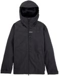 Burton Men's Standard Lodgepole 2L Jacket, True Black, XX-Large