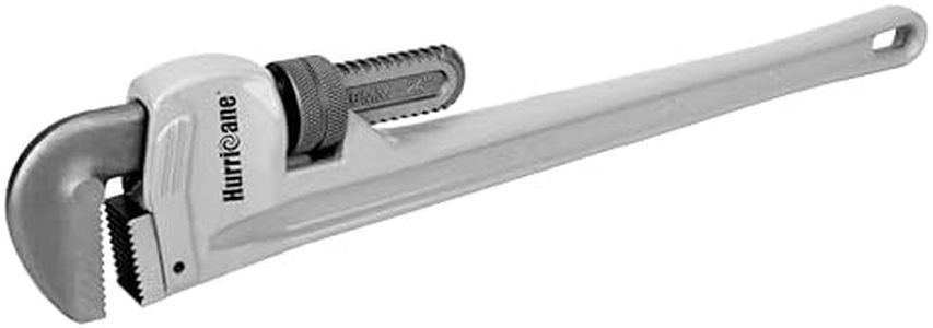 HURRICANE Aluminum Pipe Wrench, 24 Inch