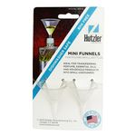 Hutzler 801-S Polypropylene Mini Funnel Pack 2 Count